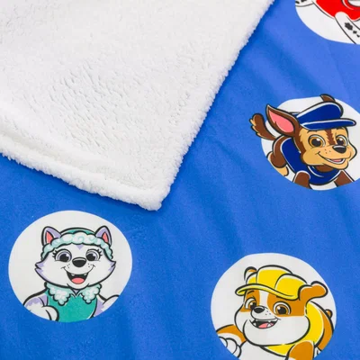 John Lewis Paw Patrol Sherpa Fleece Throw, Multi