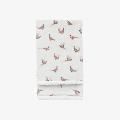 Knees Watercolour Kilburn Pheasant Sherpa Fleece