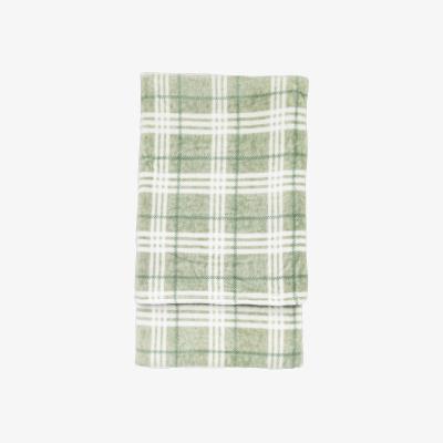 Knees Checkmate Rolled Fleece - Sage