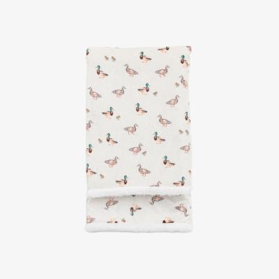 Knees Watercolour Kilburn Duck Sherpa Fleece