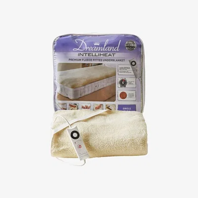 Knees Dreamland Premium Fleece Fitted Underblanket - Single