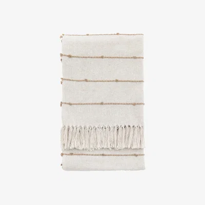 Knees Gabbro Woven Bobble Throw