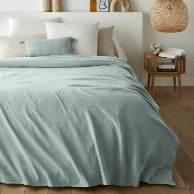 La Redoute Kumla 100% Cotton Muslin Bedspread
