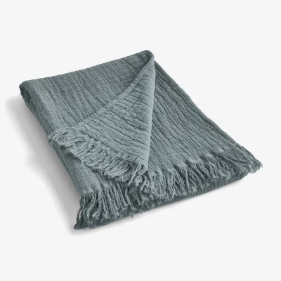 La Redoute Aska Organic Cotton Muslin Throw
