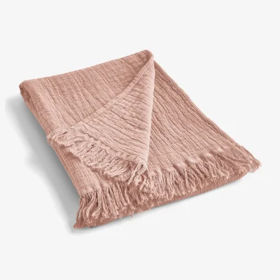 La Redoute Aska Organic Cotton Muslin Throw