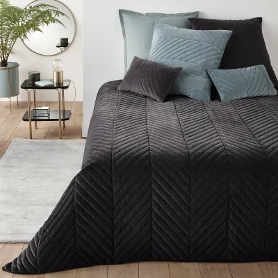 La Redoute Milano Quilted 100% Cotton Bedspread