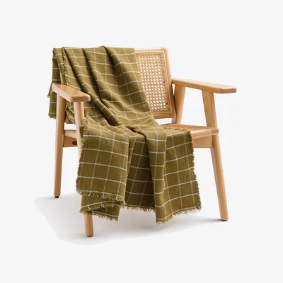 La Redoute Lina Cotton/linen Mix Throw