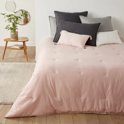 La Redoute Dojo Quilted 100% Washed Cotton Bedspread