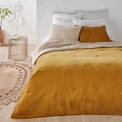 La Redoute Velvet Cotton Bedspread