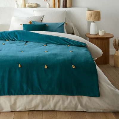 La Redoute Paula Cotton Velvet Bedspread