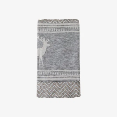 La Redoute Stag Grey Throw