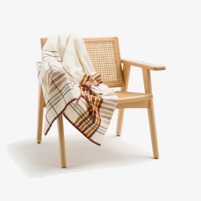 La Redoute Socco Dyed Woven Cotton Throw