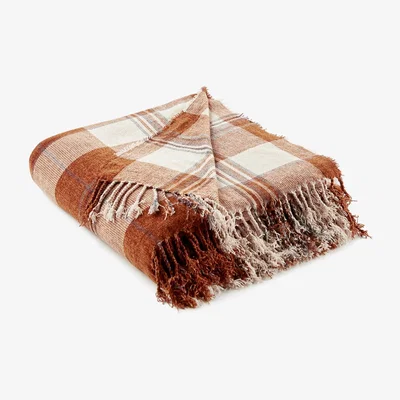 La Redoute Silia Chenille Knit Blanket