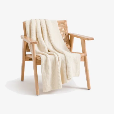 La Redoute Fionan Rib Knit Throw