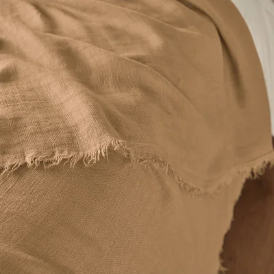 La Redoute Linange Washed Linen Bedspread