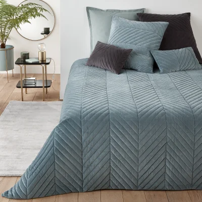 La Redoute Milano Quilted 100% Cotton Bedspread