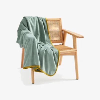 La Redoute Romy Recycled Polyester Fleece Throw