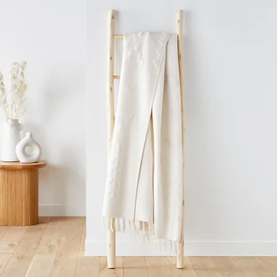 La Redoute Alvarao Fringed Cotton Throw
