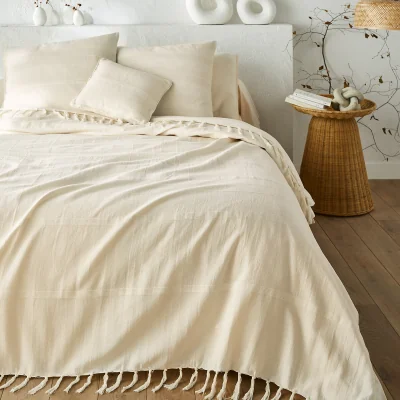 La Redoute Nedo Fringed Bedspread