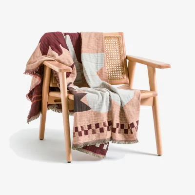 La Redoute Adrian Jacquard Fringed Throw