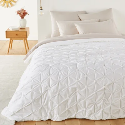 La Redoute Janeiro Textured Quilted Cotton Blend Bedspread