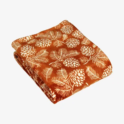 La Redoute Irwin Pine Fleece Throw