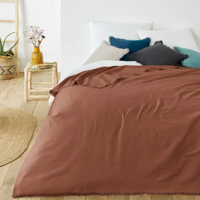 La Redoute Panama Braided Cotton Bedspread