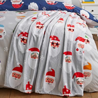 La Redoute Christmas Santa Spec-Tacular Throw