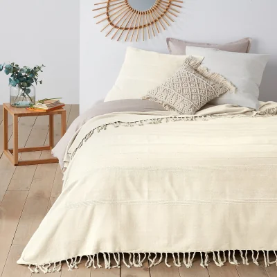 La Redoute Nedo Fringed Bedspread