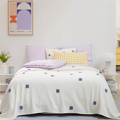 La Redoute Vilnis Tufted 100% Cotton Bedspread