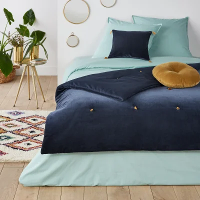 La Redoute Paula Cotton Velvet Bedspread