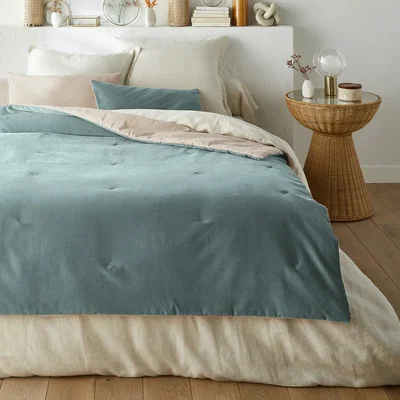 La Redoute Velvet Cotton Bedspread