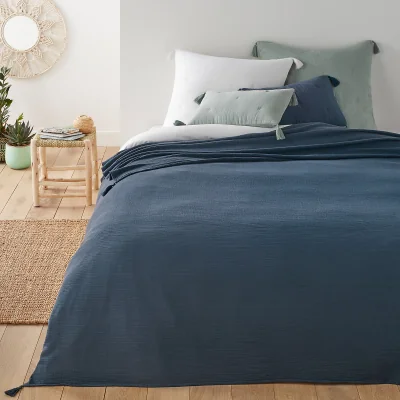 La Redoute Kumla 100% Cotton Muslin Bedspread