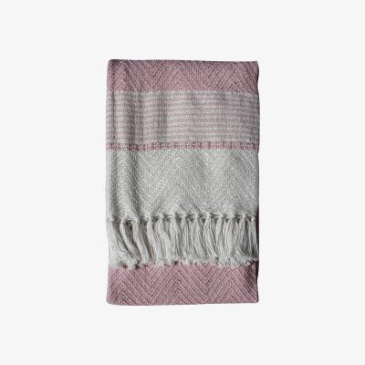 La Redoute Recycled Chevron Throw 130x170cm