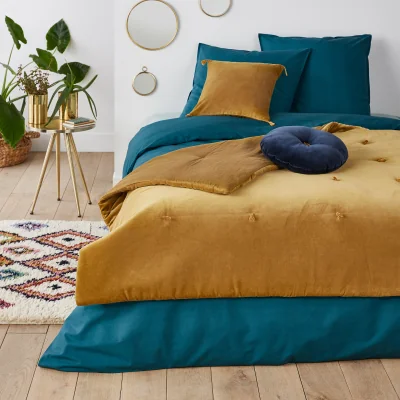 La Redoute Paula Cotton Velvet Bedspread
