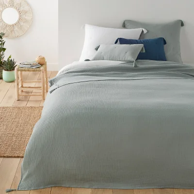 La Redoute Kumla 100% Cotton Muslin Bedspread