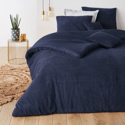 La Redoute Fluffy Textured Quilted Bedspread