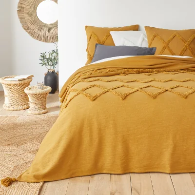 La Redoute Assa Tufted Cotton Bedspread