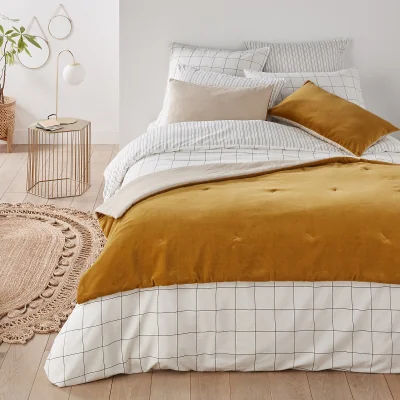 La Redoute Velvet Cotton Bedspread