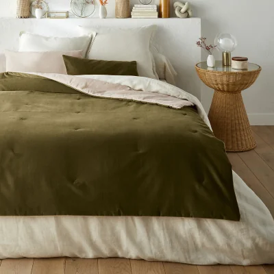 La Redoute Velvet Cotton Bedspread