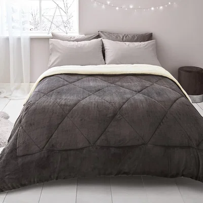 La Redoute 6.5 Tog So Soft Velvet Sherpa Comforter