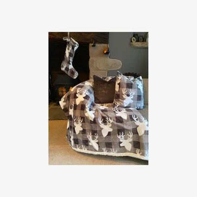 La Redoute Reindeer Throw