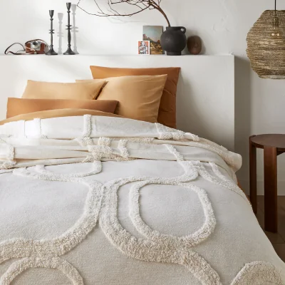 La Redoute Massimo Tufted Cotton Bedspread