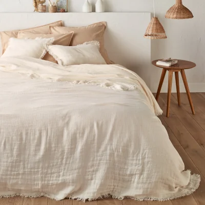 La Redoute Linange Washed Linen Bedspread
