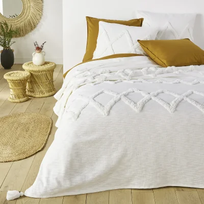 La Redoute Assa Tufted Cotton Bedspread