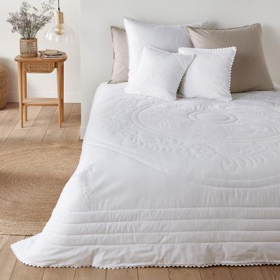 La Redoute Tennessee Embroidered Quilted Cotton Bedspread