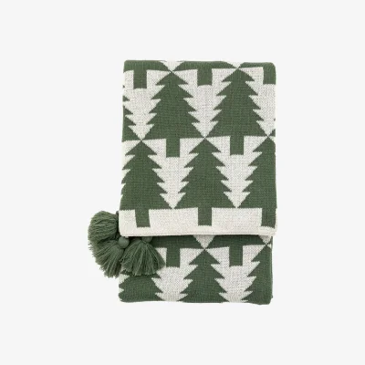 La Redoute Knitted Christmas Tree Throw