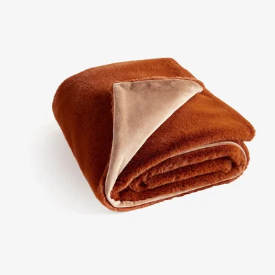 La Redoute Noursi Faux Fur Blanket