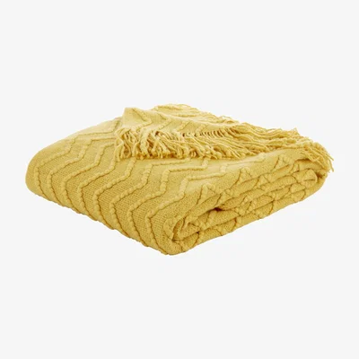 La Redoute Chevron Knit Throw (125x150cm)
