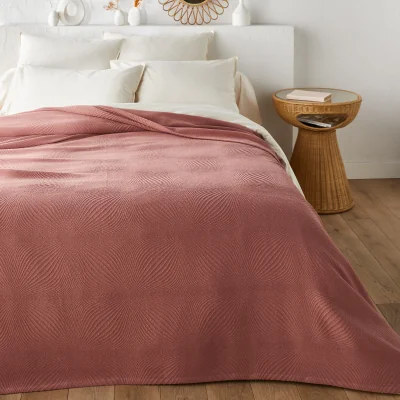 La Redoute Pampa Textured 100% Cotton Bedspread